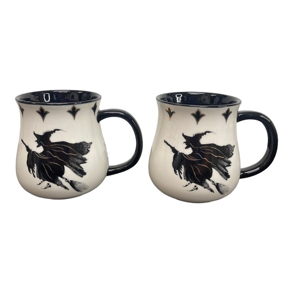 Dining Potters Studio Spooky Night Witch Mugs Poshmark